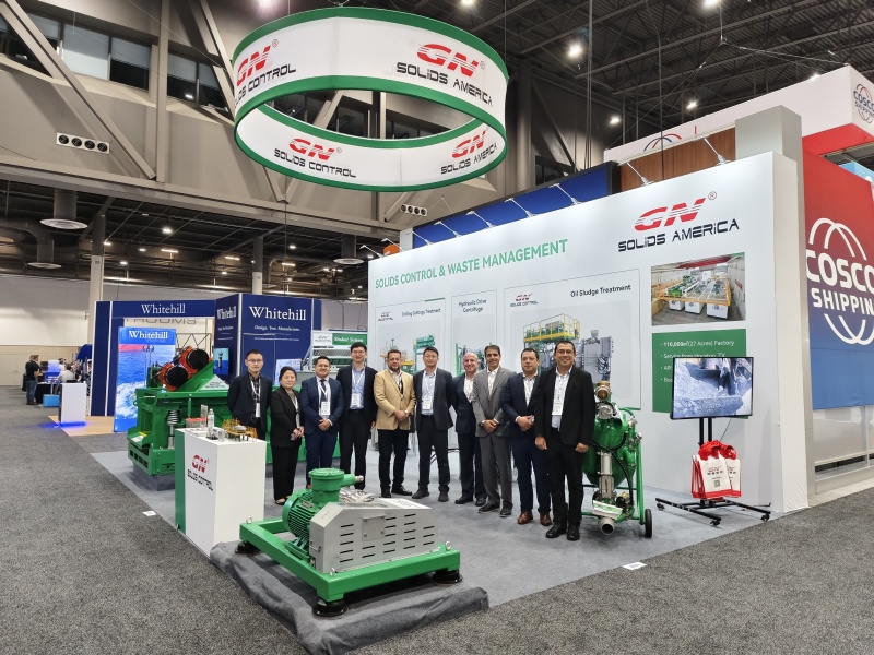 GN Solids America Participated OTC 2025 in Houston NRG Center 1
